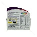 جدول ترکیبات و فرمولاسیون مولتی ویتامین مینرال ژن استار