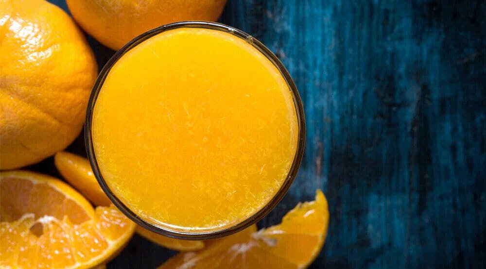 ویتامین ث آب پرتقال
