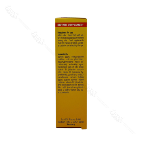 Eu Rho VITAL Vitamin B Complex directions for use