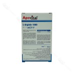 جدول ترکیبات و فرمولاسیون - اطلاعات تکمیلی ال آرژنین ۱۰۰۰ آپوویتال