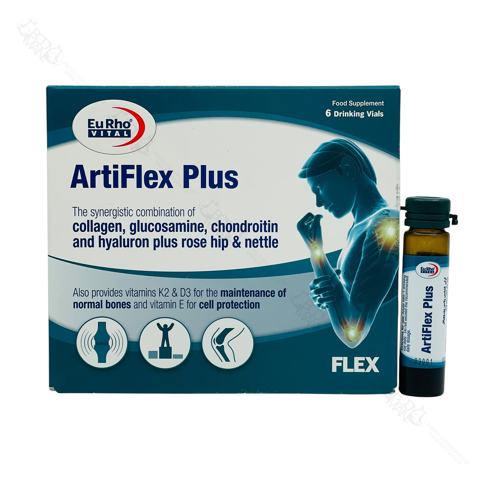 Eu Rho VITAL ArtiFlex Plus Drinking Vials ویال ارتی فلکس پلاس یوروویتال
