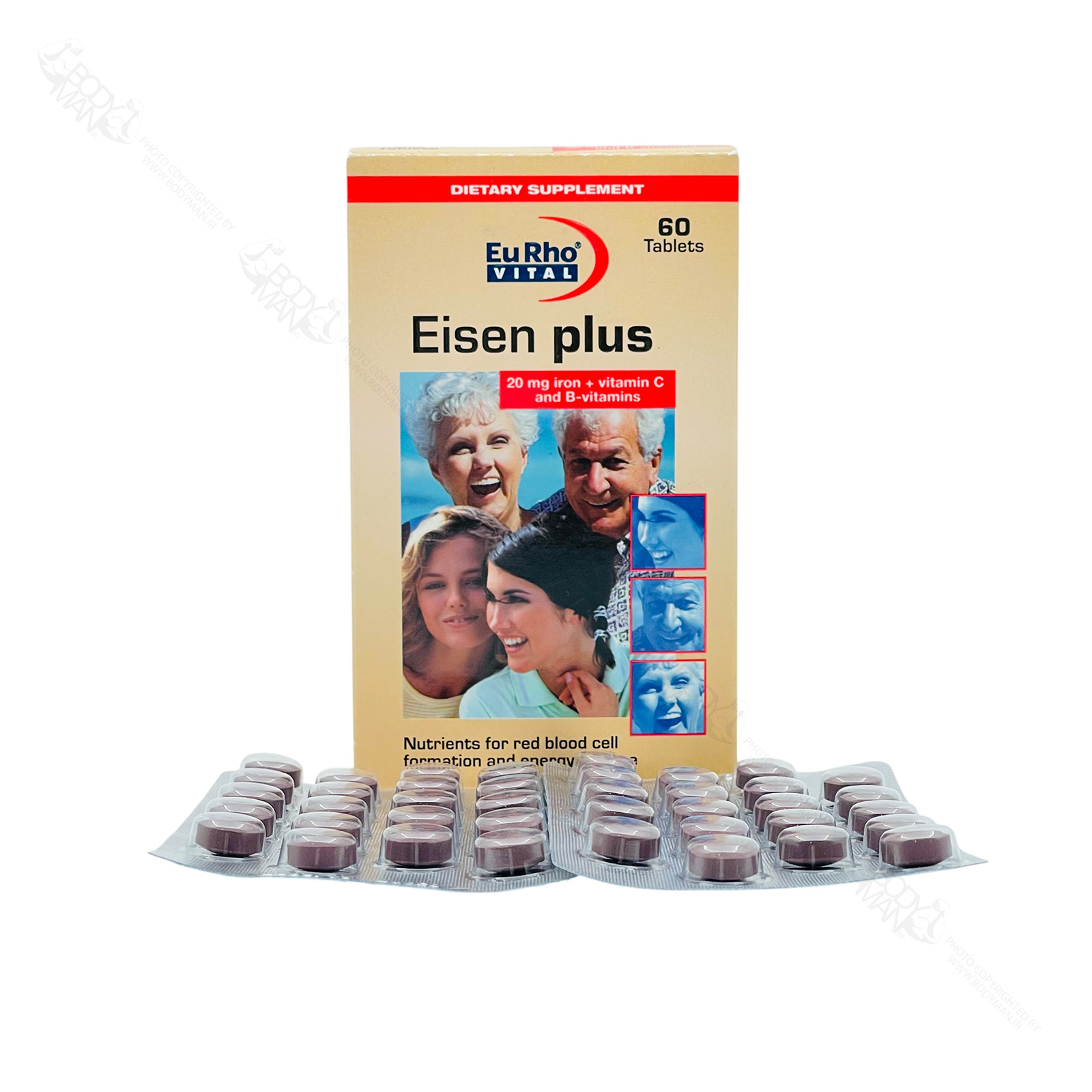 Eu Rho VITAL Eisen plus آیزن پلاس یوروویتال