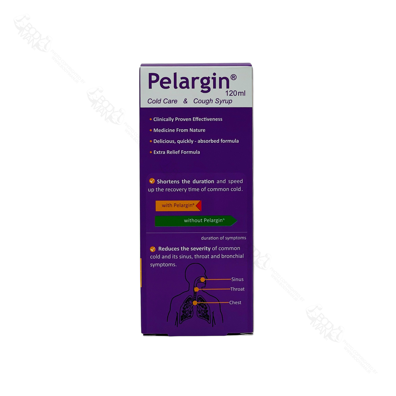 Pelargin Syrup info شربت پلارژین | Pelargin Syrup - Image 2