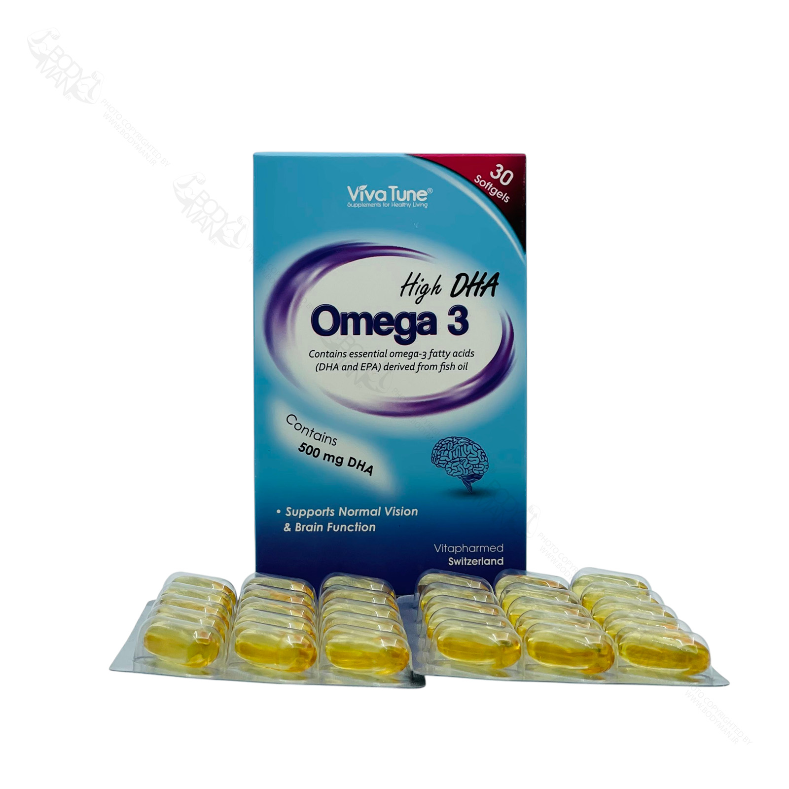 VivaTune High DHA Omega 3 Smart های دی اچ ای امگا ۳ اسمارت ویواتیون
